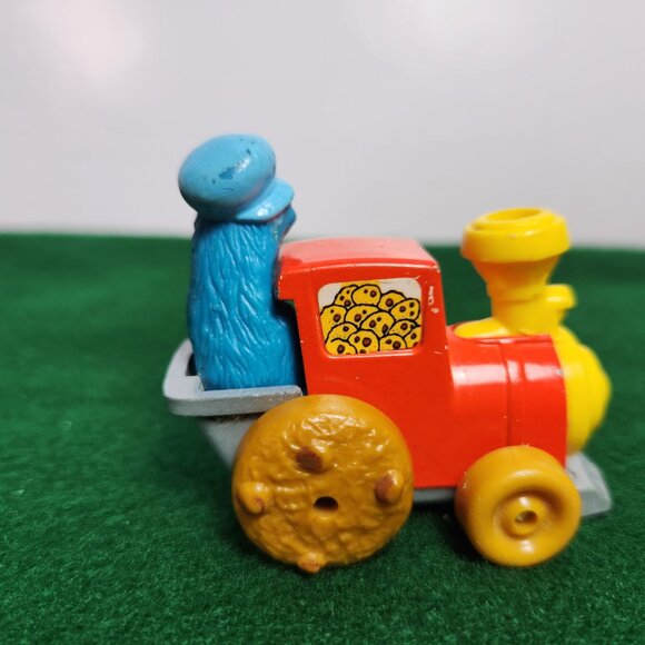 Sesame Street Muppets Die Cast Toys Vintage 80s Big Bird Oscar Cookie Monster - Picture 6 of 13